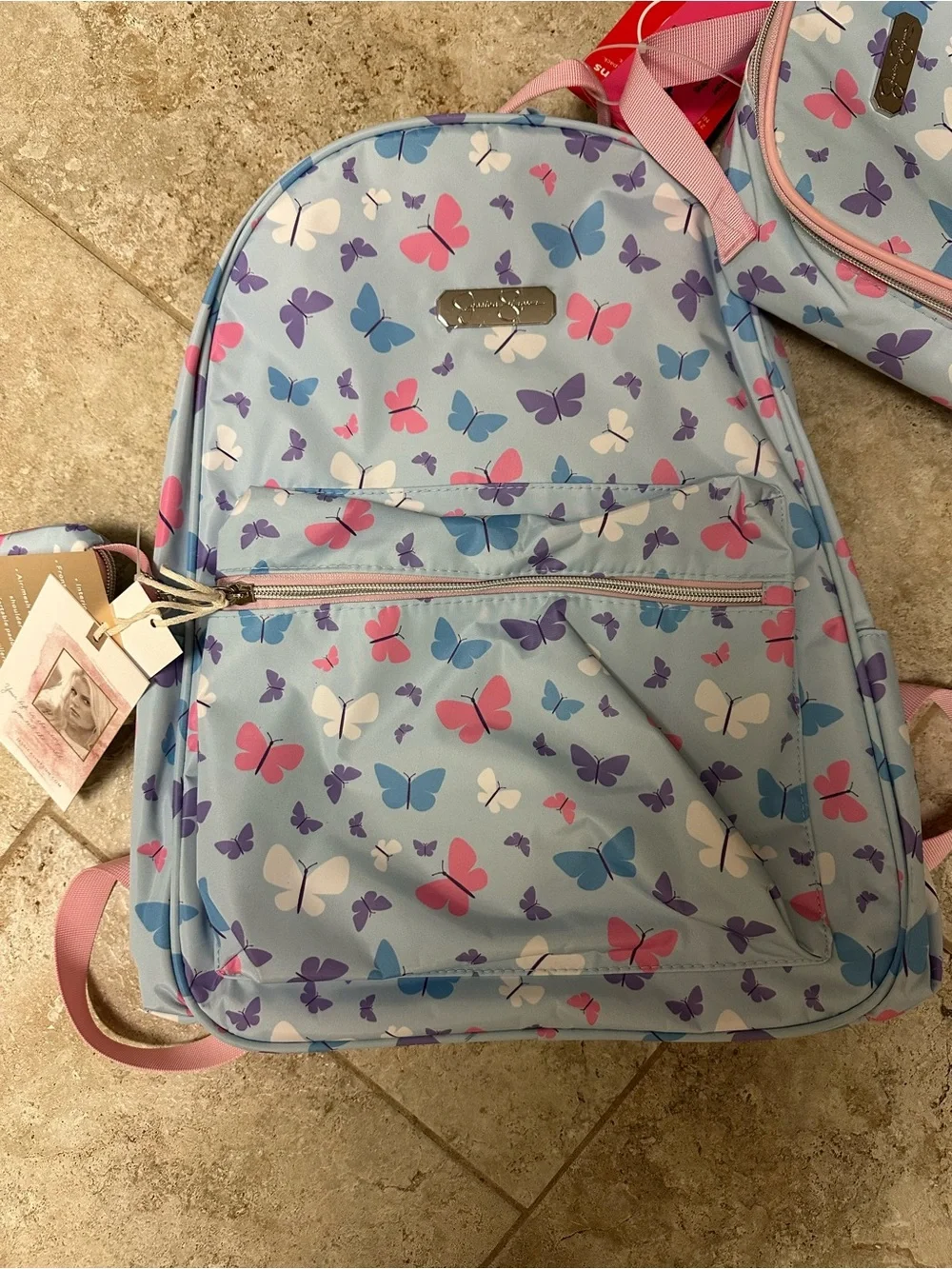 ✨NWT✨ Jessica Simpson | Butterfly Backpack, Lunch Bag, and Mini Bag Set ✨